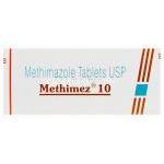 メチメズ Methimez、 タパゾールジェネリック、　メチマゾール 10mg 箱